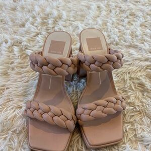 Dolce Vita Women's Nude Braided Sandals